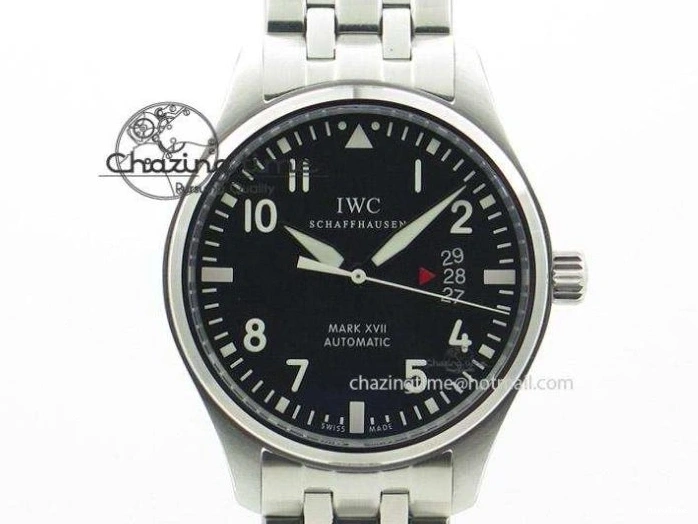 MIROTIME 0512 SunProtective Pilot Top Gun Miramar IWC388002 V6 1:1 Best Edition Ceramic Case On Nylon Strap A 7325